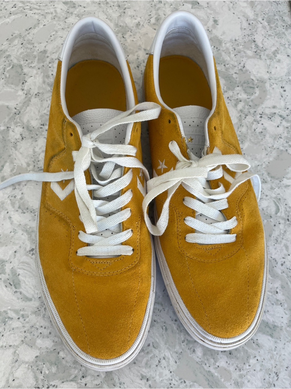 Converse Men’s One Star Suede Sneakers - Mustard